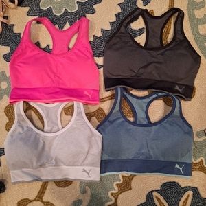 4 Puma sports bras